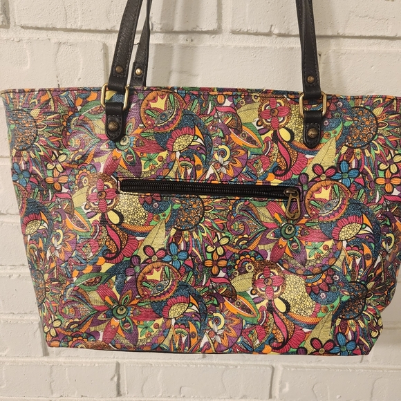 Sakroots Colorful Floral Tote Bag - Picture 5 of 8
